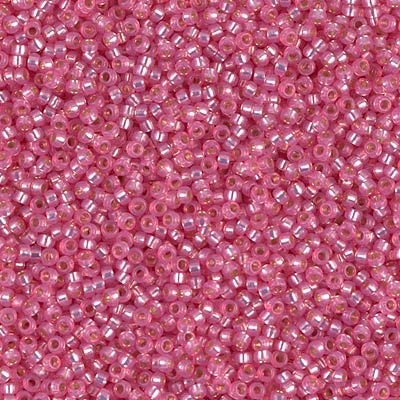 15-0556 - Dusty Rose Transparent/Silver Lined/Dyed 10 grams